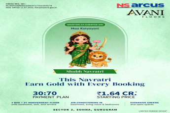 Navratri Special: Earn Gold with Every Booking || Celebrate Navratri with Avani Floors: Gold Offer! || Book Now: Gold Offer on Avani Floors