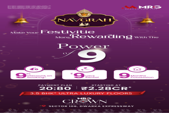 Unlock the Power of 9 with MRG Crown || Enjoy Festive Rewards at MRG Crown || Limited-Time Offer at MRG Crown, Dwarka Expressway
