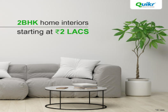 Quikr Homes: Stylish 2BHK Home Interiors Now Accessible Starting at ?2 Lacs