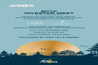  Join BPTP Investor Meet, Meet on NCR’s Future, 5th/6th December 2025, Hotel Everest Kathmandu