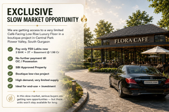 Exclusive Slow Market Opportunity at Central Park || Secure Your Luxury Floor Now! || Invest in South Gurgaon Boutique Project