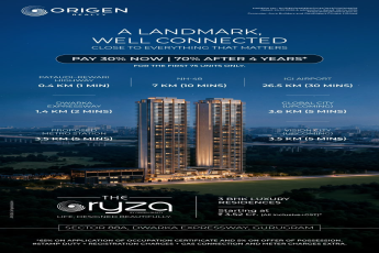 Secure Your Dream Home at The Oryza Now || Pay 30% Now, 70% After 4 Years! || Limited Offer on 3 BHK Luxury Residences