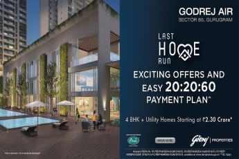 Exciting offers and easy 20:20:60 payment plan at Godrej Air, Sector 85, Gurgaon