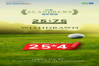 Explore Luxurious Living at M3M St. Andrews, Gurugram - New Payment Plan 25x4