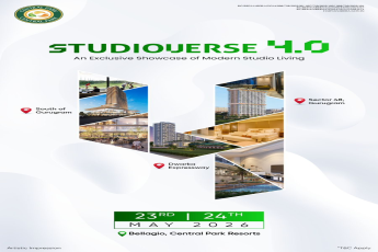 Join Studiovers 4.0 by Central Park || Discover Modern Studio Living in Gurugram || Exclusive Showcase at Bellagio, Central Park Resorts