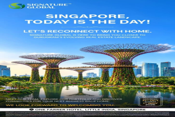 Join Us Today in Singapore! || Discover Gurugram’s Realty with Signature Global || Event at One Farrer Hotel Now!