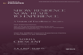 Experience Luxurious Living at Sobha Crescent || Visit Sobha Crescent on 11 Oct 2026 || Discover the Mastercrafted Sobha Crescent