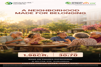 Secure Your Home at Signature Global City 37D || Limited Period Offer - 30:70 Payment Plan || Discover Low-Rise Living in Gurugram