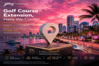  Explore 11.36 Acres with Godrej Properties || Discover ₹4,500 Crore Potential in Gurgaon! || Golf Course Extension: A New Landmark by Godrej