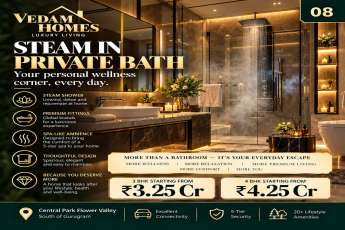 Experience Luxury at Central Park Flower Valley || Invest in Premium Living at Vedam Homes || Enjoy Spa-like Ambience with Vedam Homes
