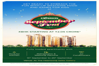 Get ready to embrace the fun with lip smacking food and games for kids at Experion The Heartsong, Gurgaon