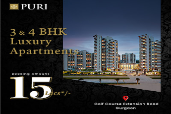 Limited inventory only 320 units for early birds at Puri The Aravallis, Gurgaon