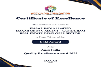Celebrate EMAAR's Gold Award Win! || EMAAR Gurugram Wins Gold at Apex India Awards || EMAAR Conferred Gold for Quality Excellence
