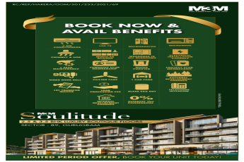 Book now & avail benefits at M3M Soulitude in Sector 89, Gurgaon
