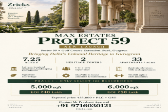  Explore Project 59 by Max Estates in Gurgaon || Discover Colonial Heritage at Project 59 || New Launch: Max Estates Project 59, Gurgaon