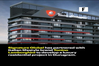 Signature Global partners with Tonino Lamborghini! || Discover Luxury Living in Gurugram! || Exclusive Partnership Announced!