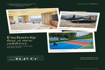Discover Auramah Valley's Luxury Residences || Experience Exclusive Living in Naldehra || 3 BHK Residences Starting from ₹2.47 Cr