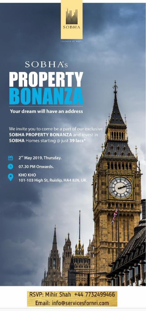 Exclusive Sobha's Property Bonanza 