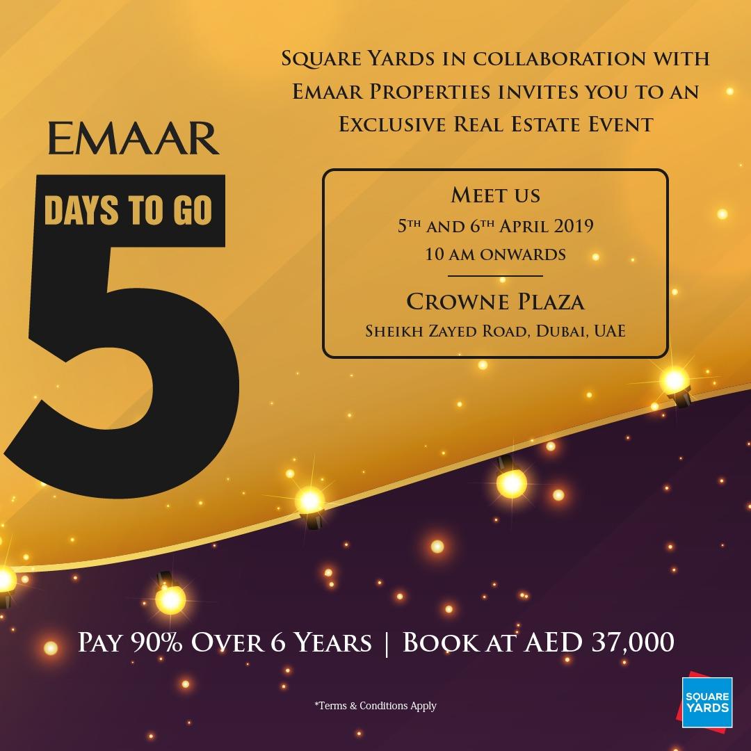 Emaar Properties Invites for special Event in Dubai, UAE